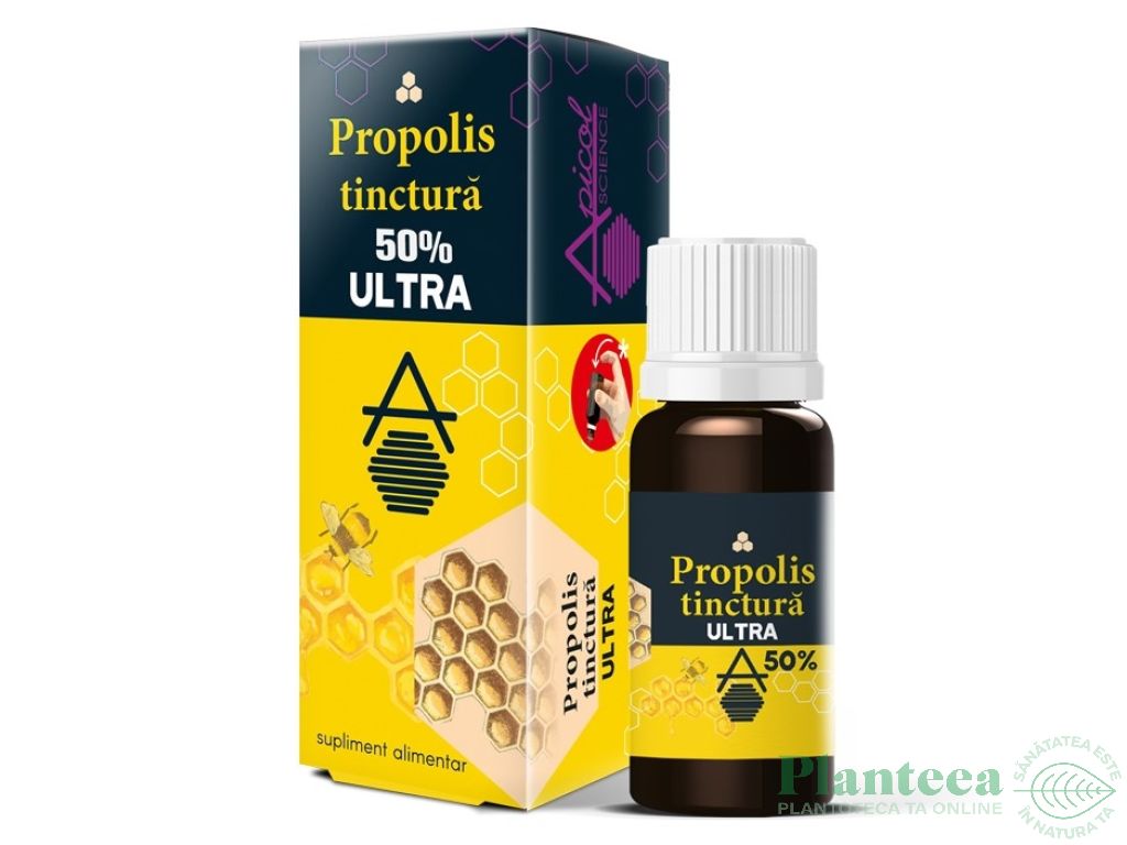 Tinctura propolis 40% Ultra 10ml - APICOL SCIENCE