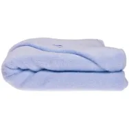 Prosop frotir bambus bleu personalizare Baby 85x85cm 1b - PATURICA FERMECATA