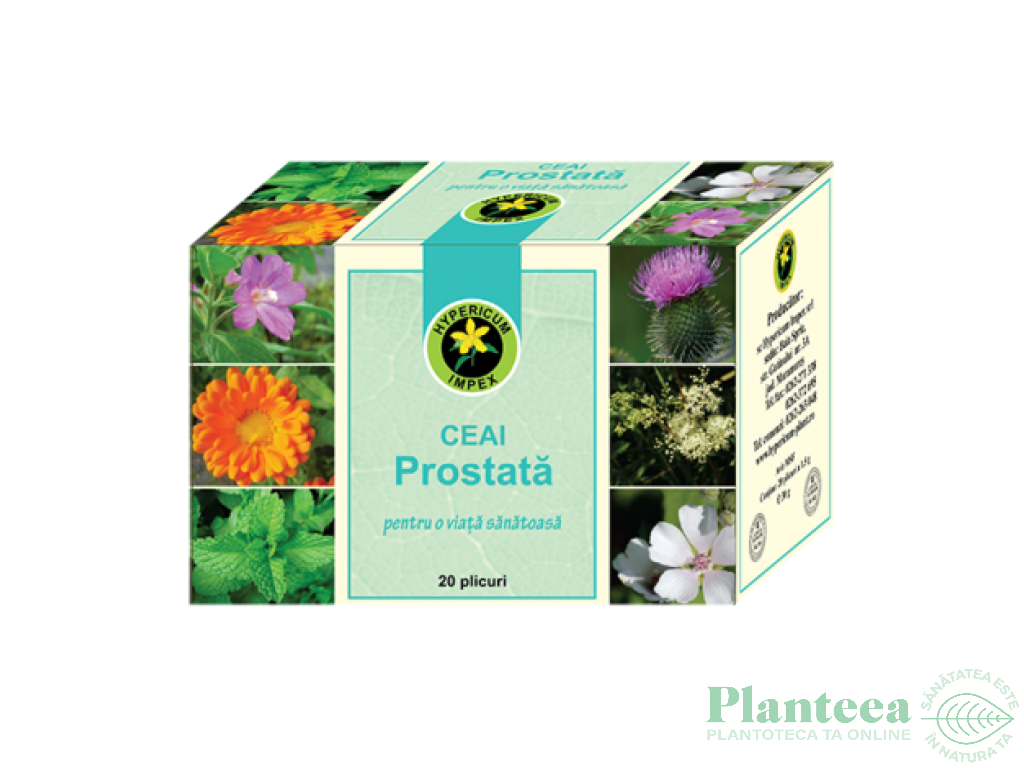 Ceai prostata 20dz - HYPERICUM PLANT