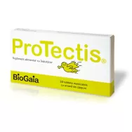 Probiotice masticabile aroma capsuni Protectis 10cp - BIOGAIA