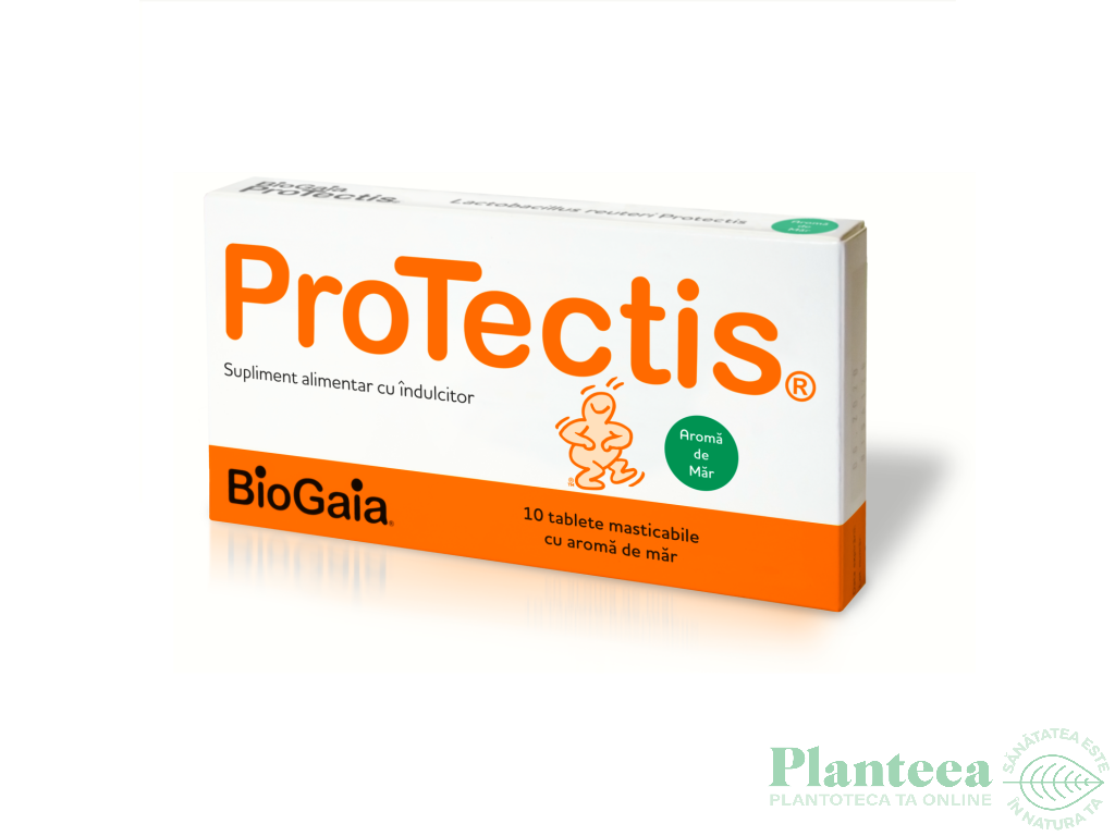 Probiotice masticabile aroma mar Protectis 10cp - BIOGAIA