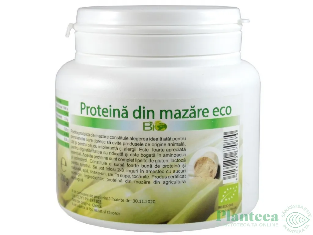 Pulbere proteica mazare eco 200g - DECO ITALIA