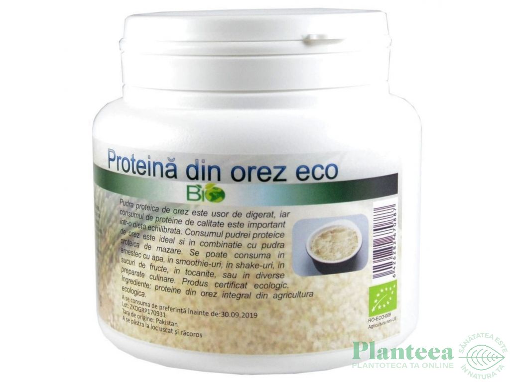 Pulbere proteica orez eco 200g - DECO ITALIA