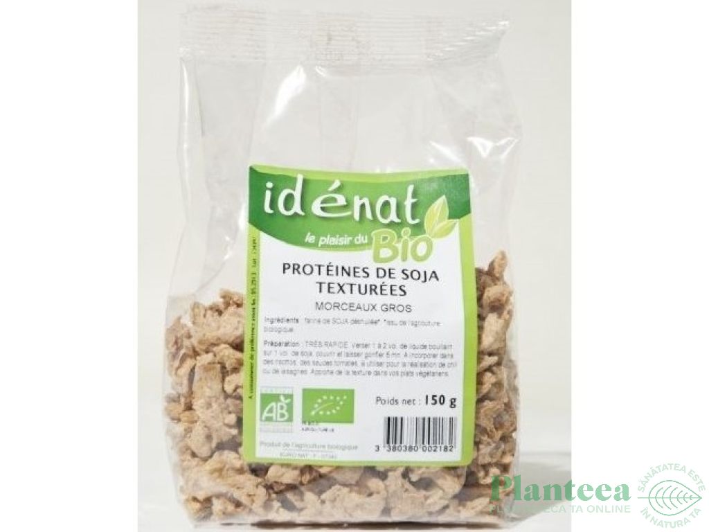 Soia texturata cuburi eco 150g - IDENAT