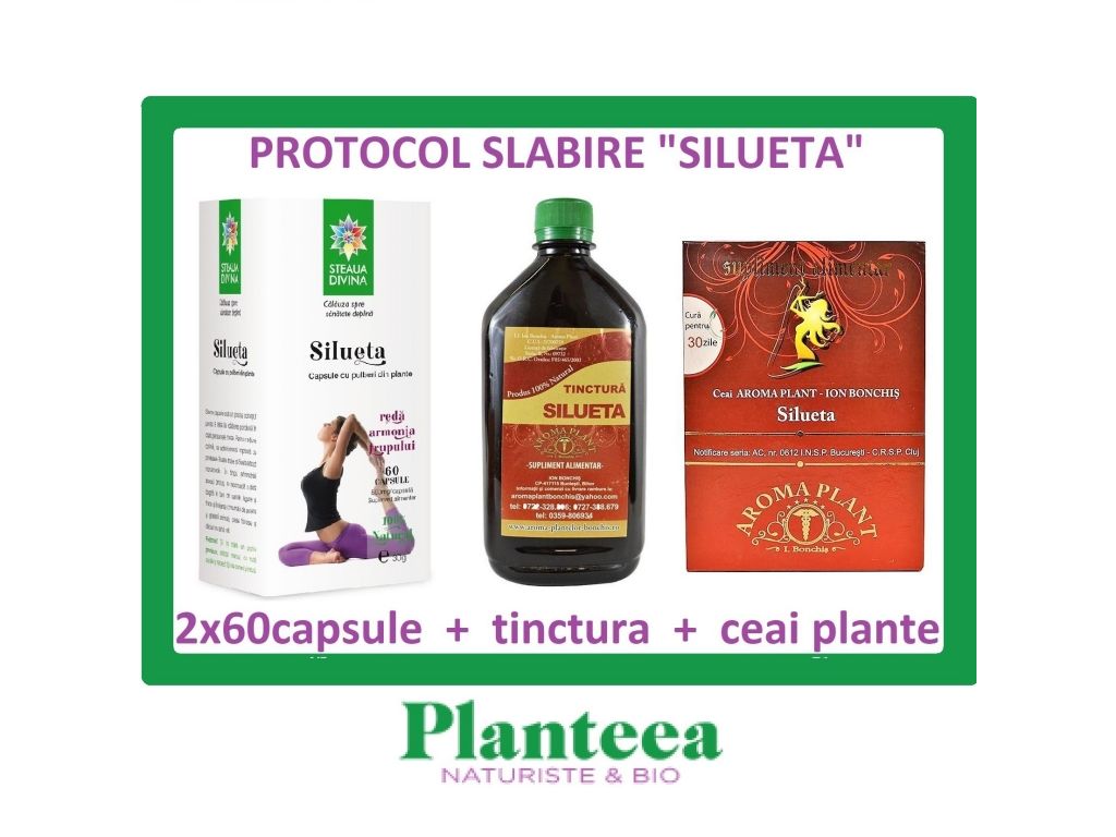 Tinctura pentru Silueta 200ml AROMA PLANT