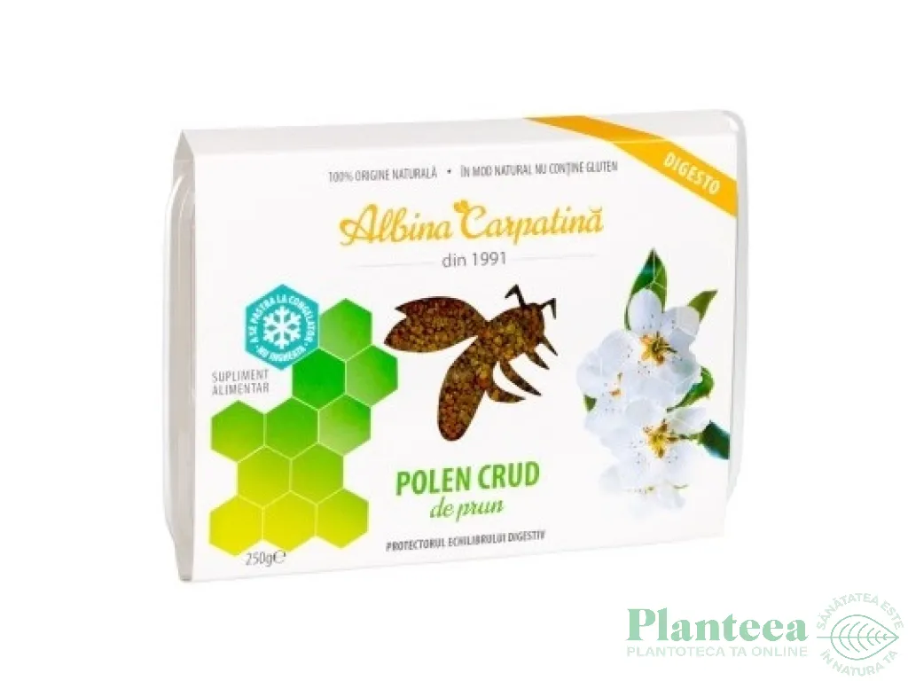 Polen crud prun caserola 250g - ALBINA CARPATINA