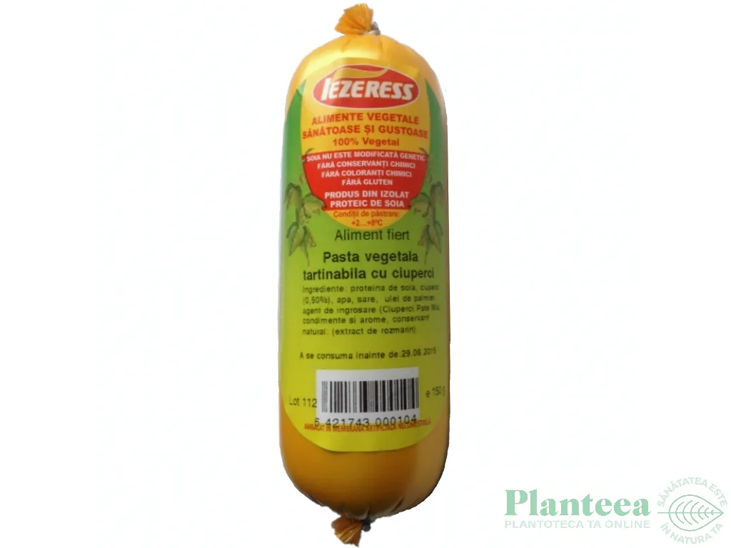 Pate vegan ciuperci 150g - IEZERESS