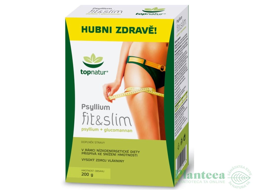 Fit & Slim psyllium glucomannan 200g - TOPNATUR