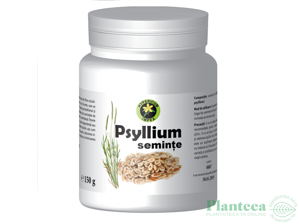 Seminte psyllium 150g - HYPERICUM PLANT