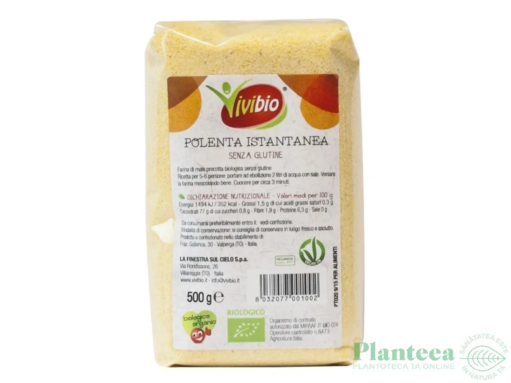 Mamaliga instant fara gluten eco 500g - VIVIBIO