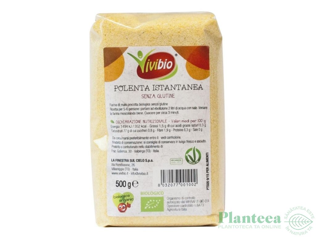 Mamaliga instant fara gluten eco 500g - VIVIBIO