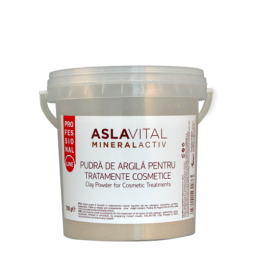 Argila pudra tratamente cosmetice 750g - ASLAVITAL MINERALACTIV