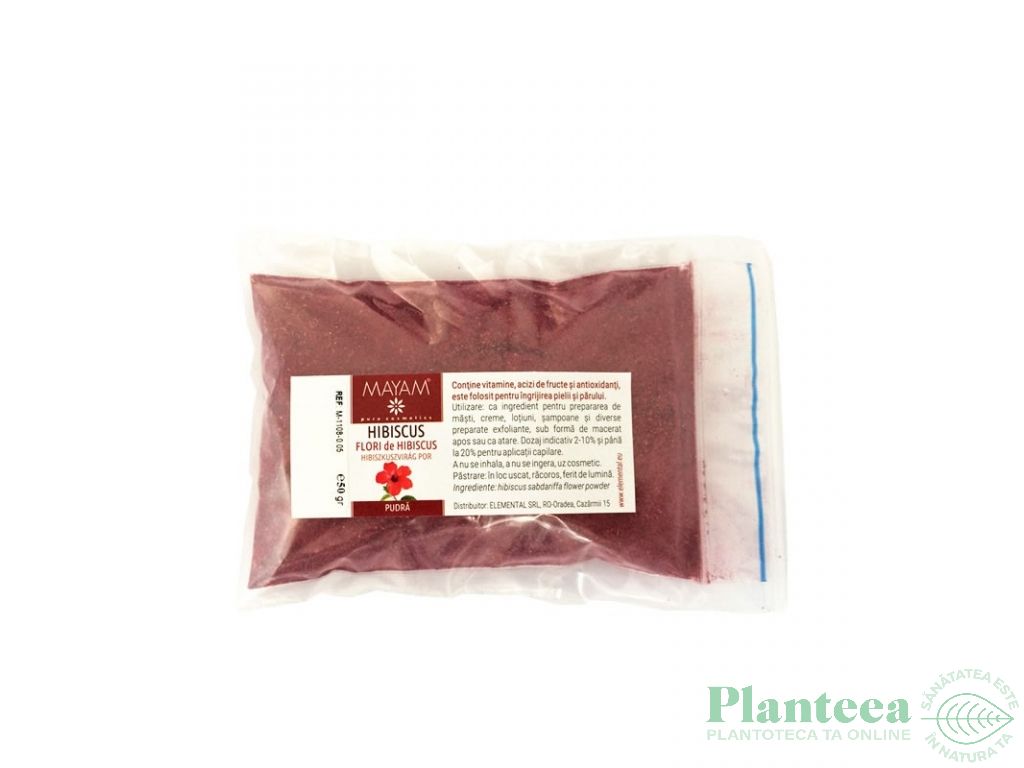 Pudra flori hibiscus 50g - MAYAM