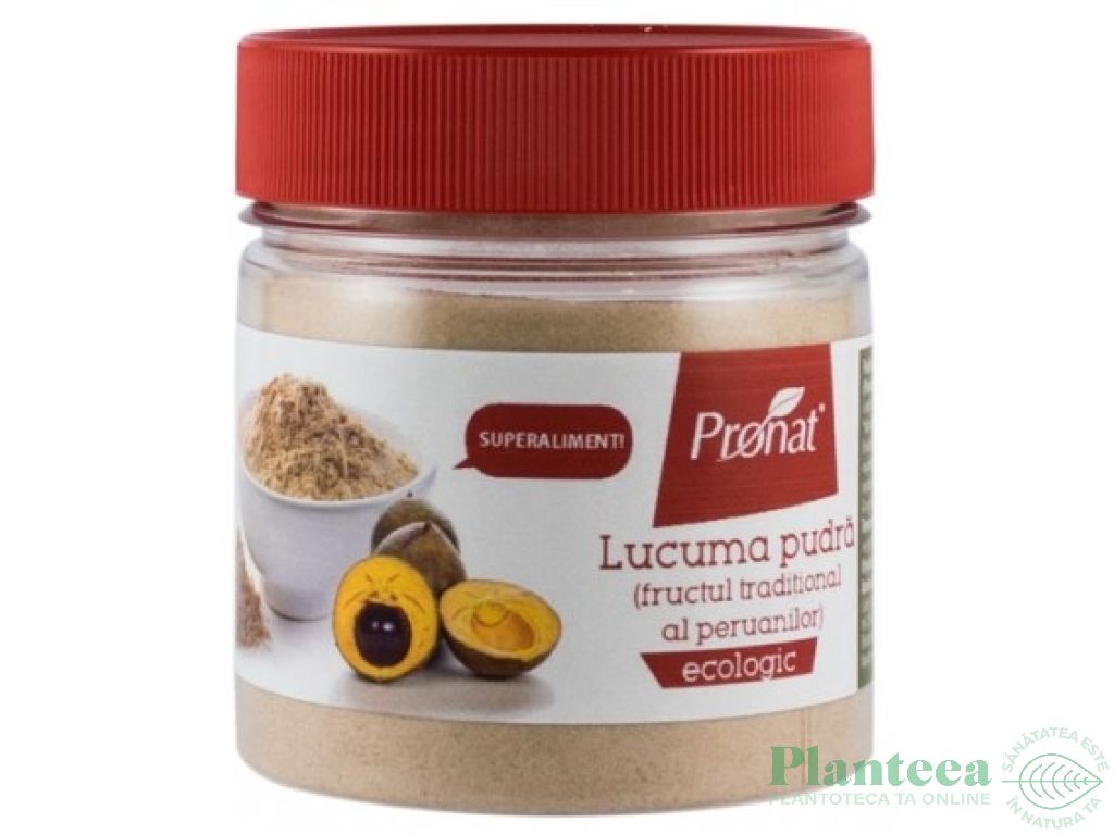 Pulbere lucuma eco 90g - PRONAT