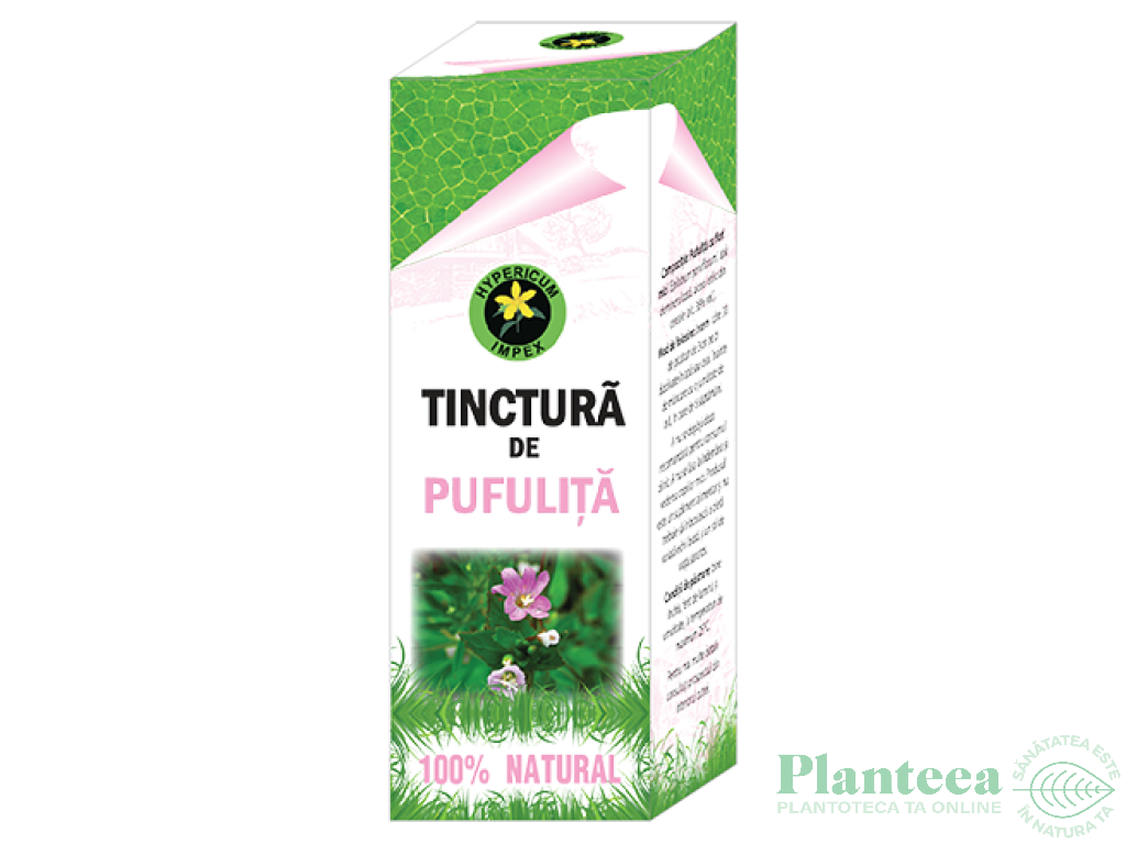 Tinctura pufulita 50ml - HYPERICUM PLANT