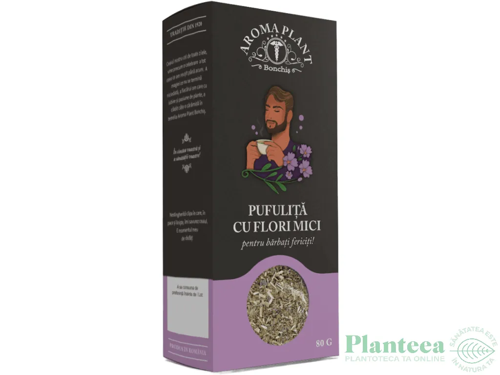 Ceai pufulita flori mici 80g - BONCHIS