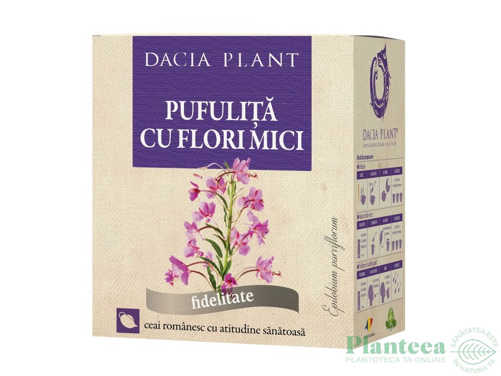 Ceai pufulita flori mici 50g - DACIA PLANT
