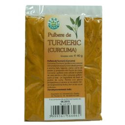 Condiment turmeric macinat 40g - HERBAL SANA