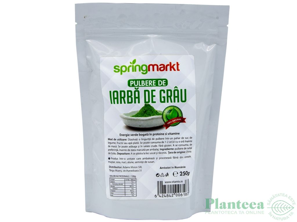 Pulbere iarba grau 250g - SPRINGMARKT