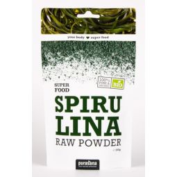 Pulbere spirulina raw bio 200g - PURASANA