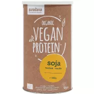 Pulbere proteica soia baobab vanilie eco 400g - PURASANA