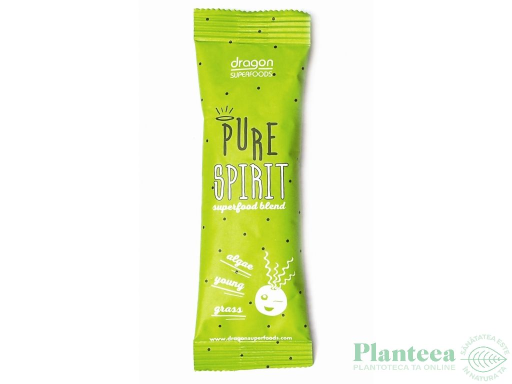 Pulbere mix pure spirit raw bio 10g - DRAGON SUPERFOODS