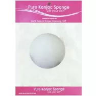 Burete konjac fibre vegetale pt ten normal 8cm - PURE KONJAC SPONGE