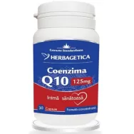 Coenzima Q10 125mg 30cps - HERBAGETICA