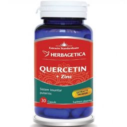 Quercetin zinc 30cps - HERBAGETICA