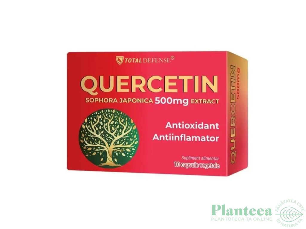 Quercetin 500mg 10cps - TOTAL DEFENSE