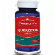 Quercetin vitamina D3 30cps - HERBAGETICA