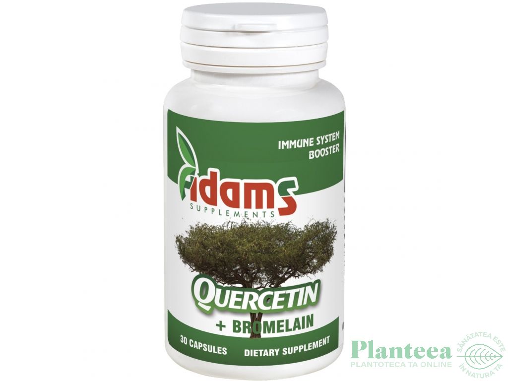 Quercetin 500mg bromelaina 30cps - ADAMS