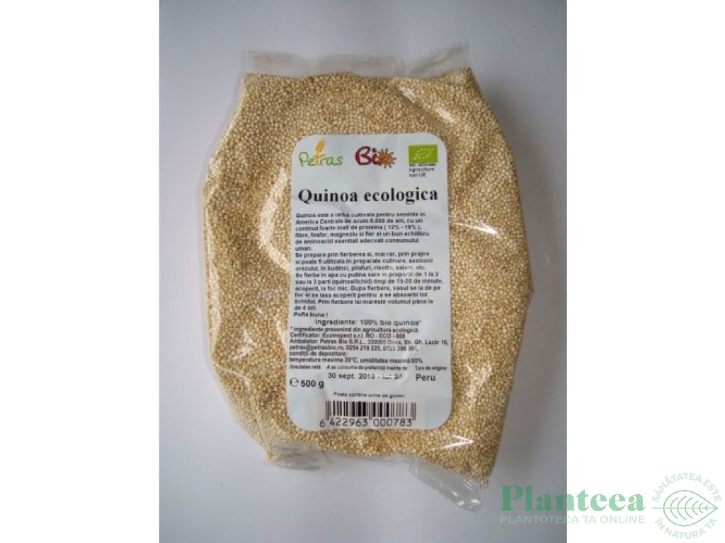 Quinoa alba boabe eco 250g - PETRAS BIO