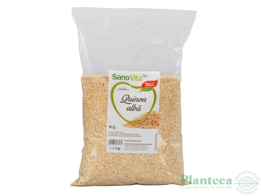 Quinoa alba boabe 1kg - SANOVITA