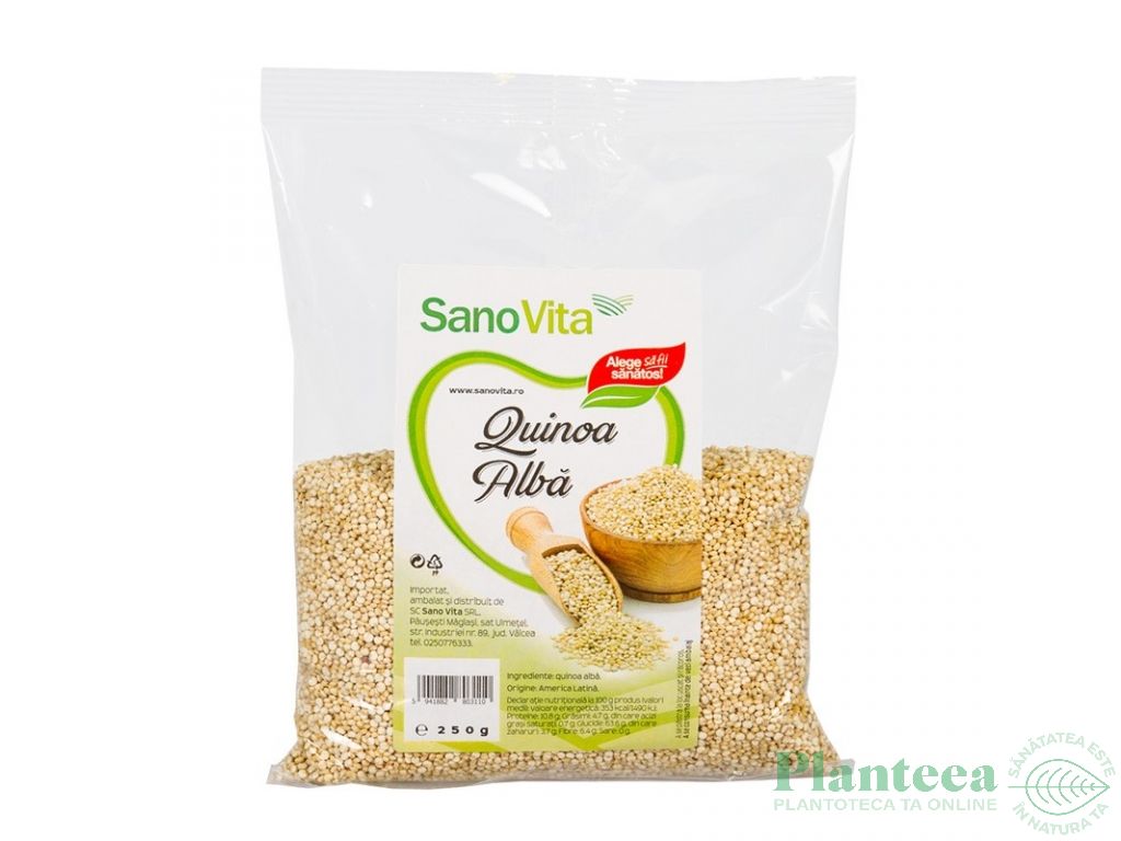 Quinoa alba boabe 250g - SANO VITA
