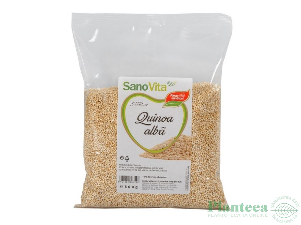 Quinoa alba boabe 500g - SANOVITA