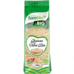 Quinoa alba boabe bio 200g - SANOVITA