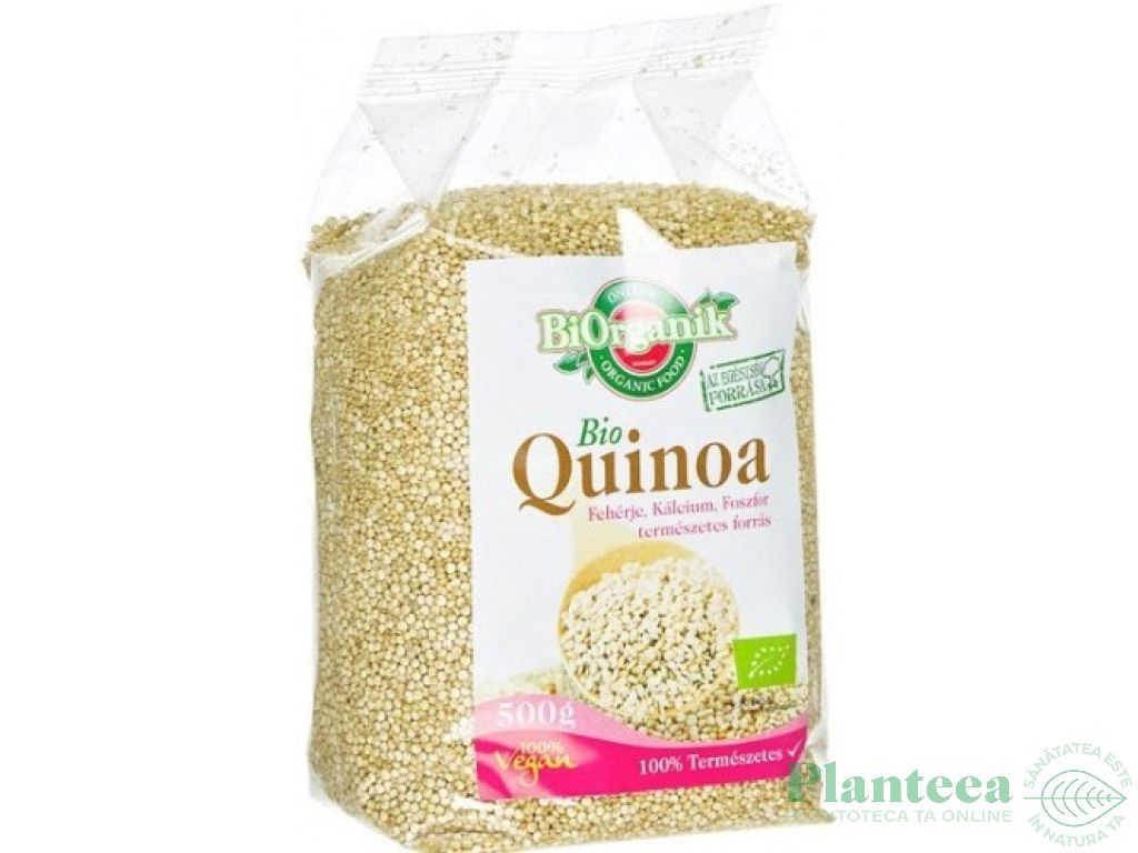 Quinoa alba boabe eco 500g - BIORGANIK