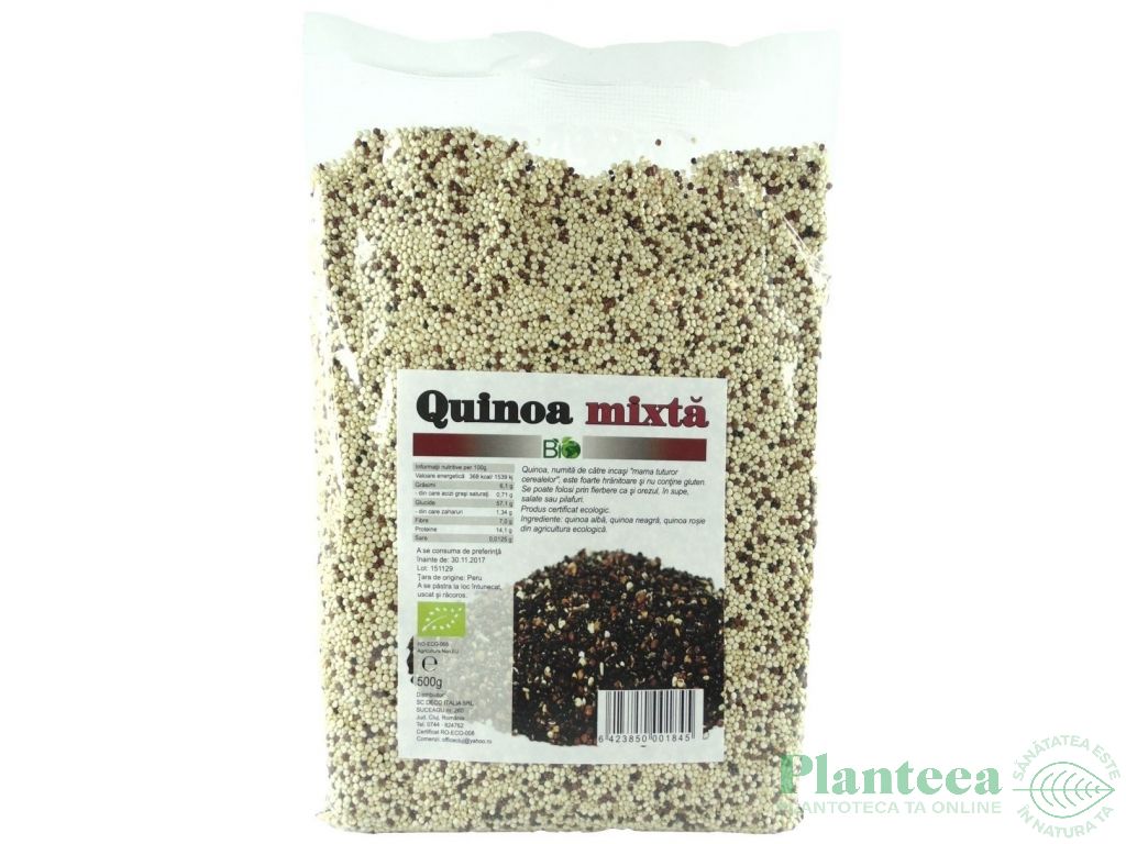 Quinoa mixta boabe eco 500g - DECO ITALIA