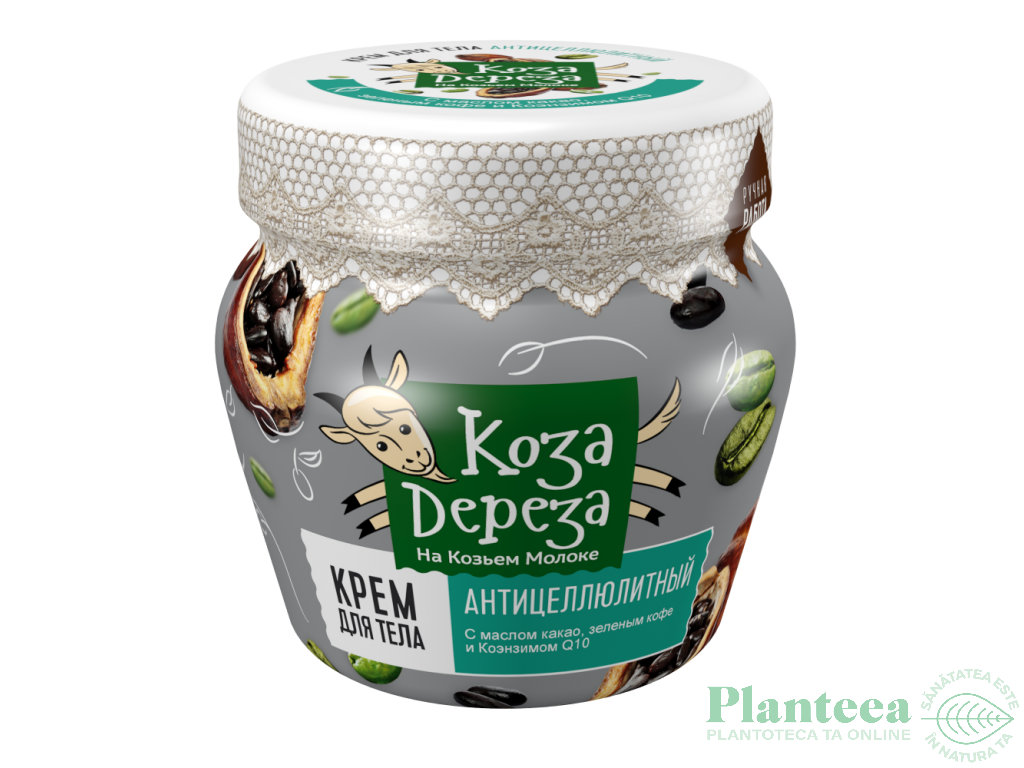 Crema anticelulitica lapte capra 175ml - KOZA DEREZA