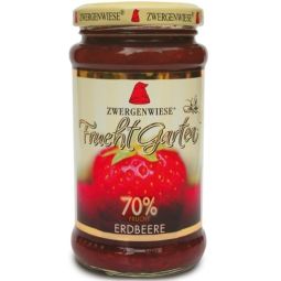 Gem capsuni 70%fruct fara zahar eco 225g - ZWERGENWIESE