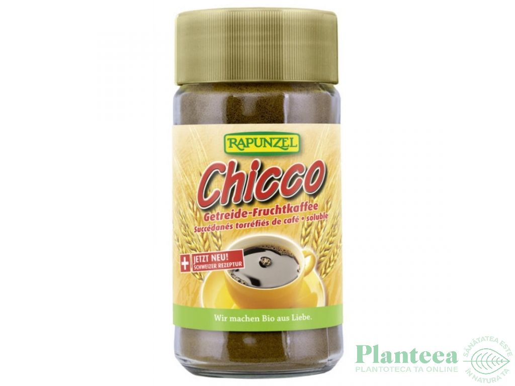 Cafeluta instant cereale cu fructe Chicco eco 80g - RAPUNZEL