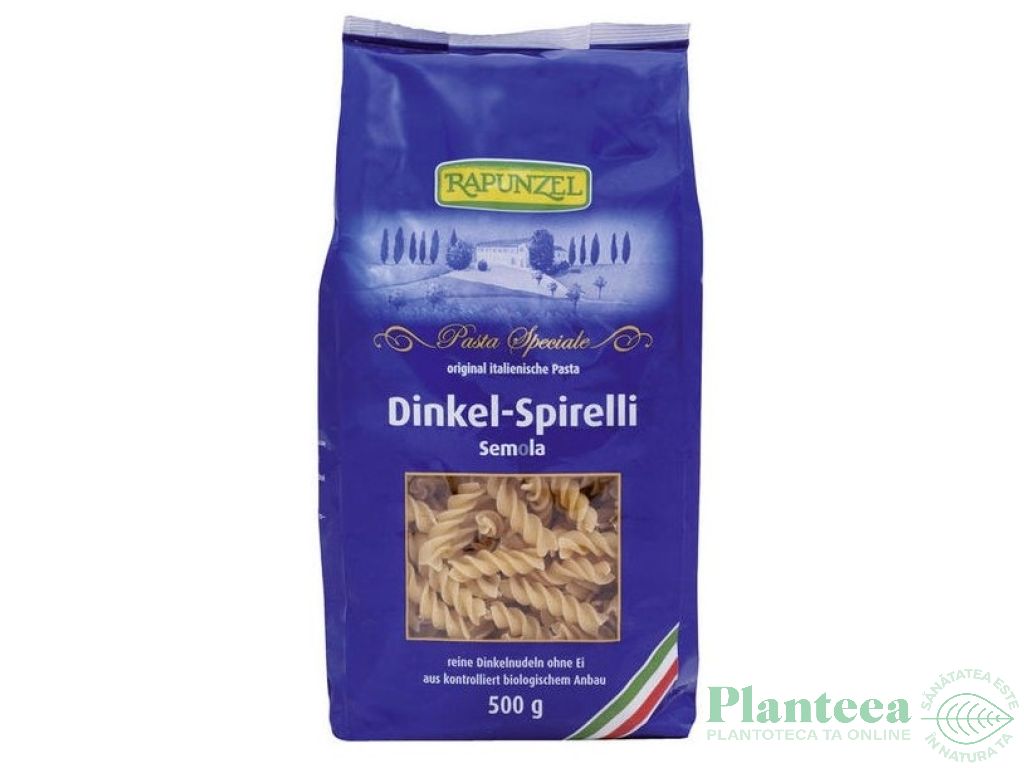 Paste spirale spelta semola eco 500g - RAPUNZEL