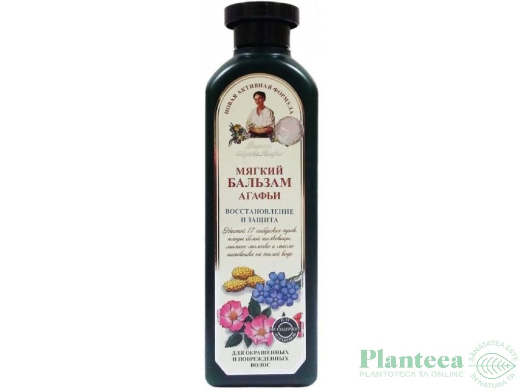 Balsam par vopsit deteriorat regenerant apa gheata 17plante siberiene 350ml - RETETELE BUNICII AGAFIA