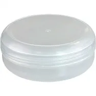Borcanel plastic semitransparent Sobra cu capac 100ml - MAYAM