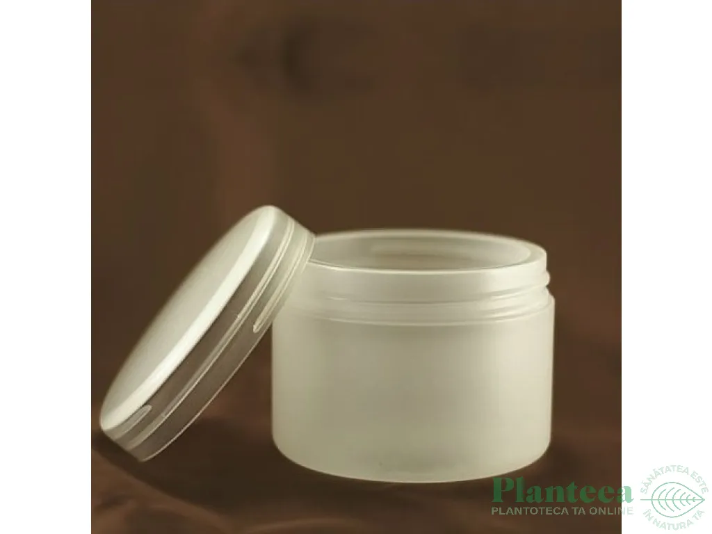Borcanel plastic semitransparent Sobra cu capac 400ml - ELLEMENTAL