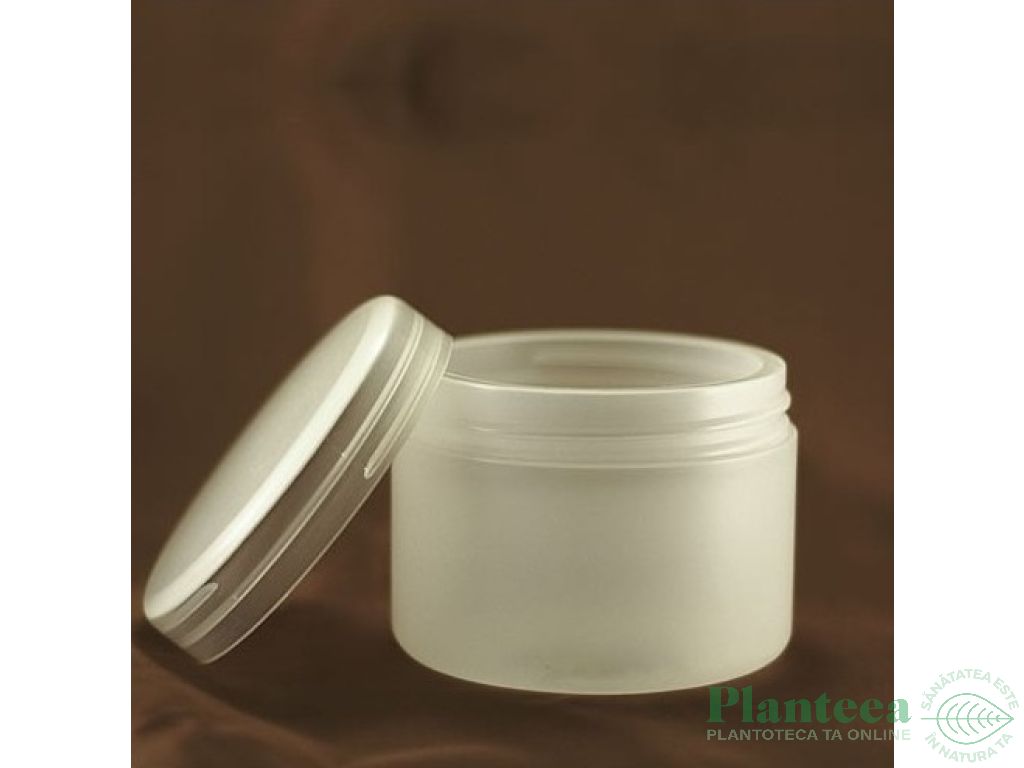 Borcanel plastic semitransparent Sobra cu capac 400ml - MAYAM