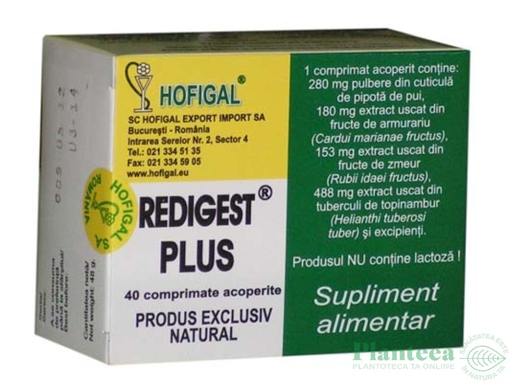 Redigest plus cutie 40cp - HOFIGAL