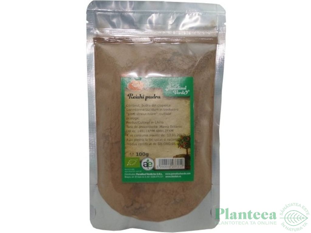 Pulbere reishi ET eco 100g - PARADISUL VERDE