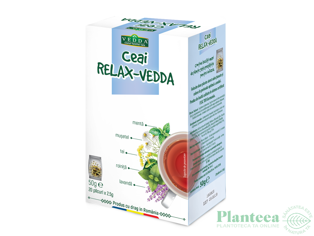 Ceai Relax 20dz - VEDDA